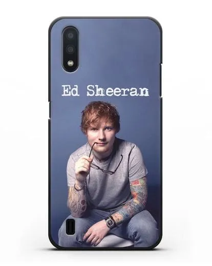 Чехол с изображением Ed Sheeran силиконовый для Samsung Galaxy A01 [SM-A015F]
