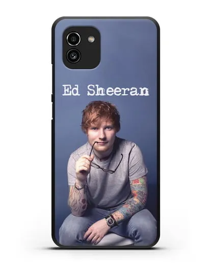Чехол с изображением Ed Sheeran силиконовый для Samsung Galaxy A03 [SM-A035]