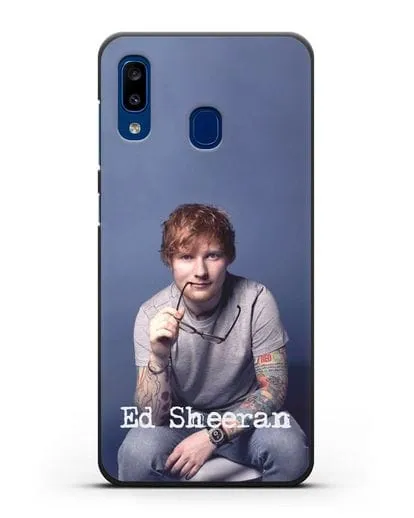 Чехол с изображением Ed Sheeran силиконовый для Samsung Galaxy A20 [SM-A205FN]