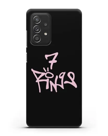 Чехол с надписью Ariana силиконовый для Samsung Galaxy A53