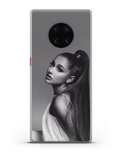 Чехол с фотографией Ariana силиконовый для Huawei Mate 30 Pro