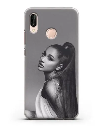 Чехол с фотографией Ariana силиконовый для Huawei P20 Lite