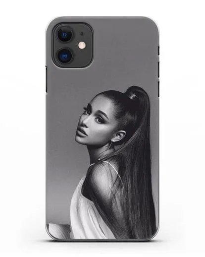 Чехол с фотографией Ariana силиконовый для iPhone 11