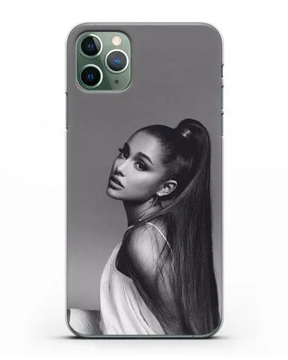 Чехол с фотографией Ariana силиконовый для iPhone 11 Pro Max