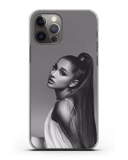Чехол с фотографией Ariana силиконовый для iPhone 12 Pro