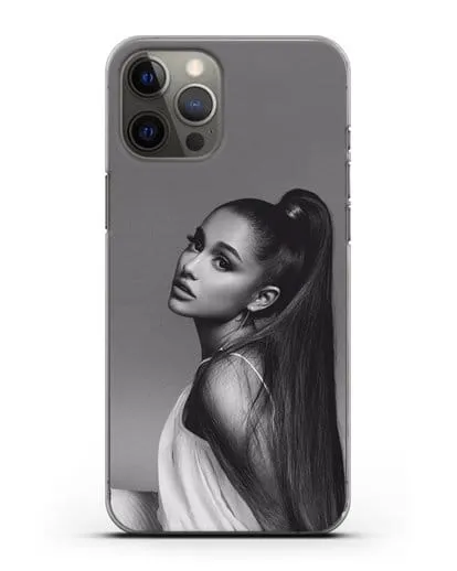Чехол с фотографией Ariana силиконовый для iPhone 12 Pro Max