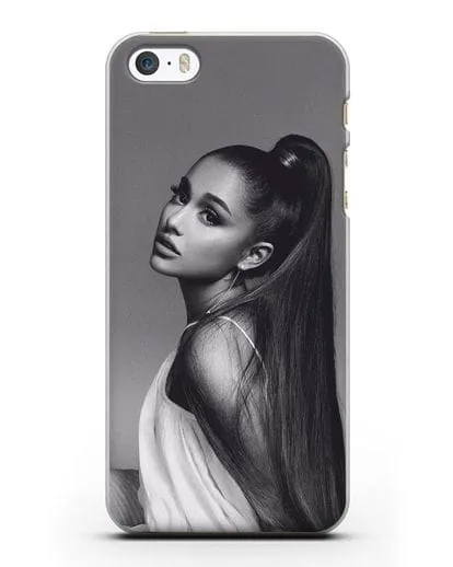 Чехол с фотографией Ariana силиконовый для iPhone 5/5s/SE