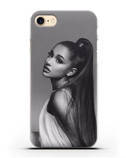 Чехол с фотографией Ariana силиконовый для iPhone 7