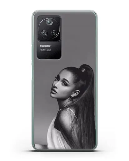 Чехол с фотографией Ariana силиконовый для Xiaomi Poco F4