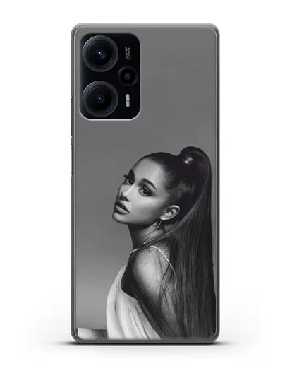 Чехол с фотографией Ariana силиконовый для Xiaomi Poco F5