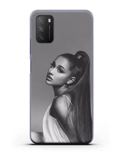Чехол с фотографией Ariana силиконовый для Xiaomi Poco M3