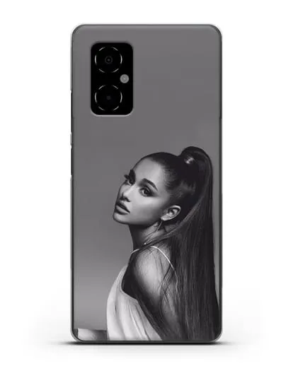 Чехол с фотографией Ariana силиконовый для Xiaomi Poco M4 5G