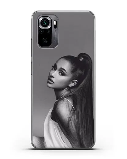 Чехол с фотографией Ariana силиконовый для Xiaomi Poco M5s