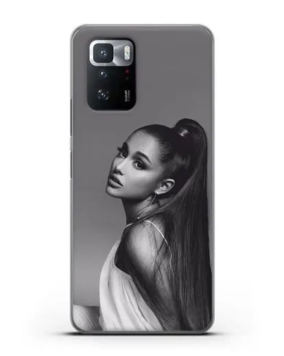 Чехол с фотографией Ariana силиконовый для Xiaomi Poco X3 GT