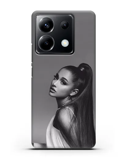 Чехол с фотографией Ariana силиконовый для Xiaomi Poco X6