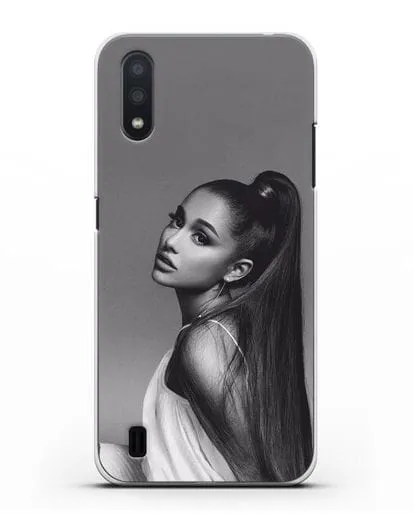 Чехол с фотографией Ariana силиконовый для Samsung Galaxy A01 [SM-A015F]