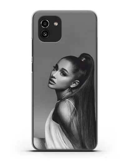 Чехол с фотографией Ariana силиконовый для Samsung Galaxy A03 [SM-A035]