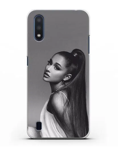 Чехол с фотографией Ariana силиконовый для Samsung Galaxy M01 [SM-M015F]