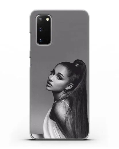 Чехол с фотографией Ariana силиконовый для Samsung Galaxy S20 [SM-G980F]