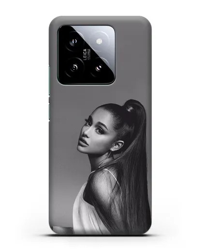Чехол с фотографией Ariana силиконовый для Xiaomi 14