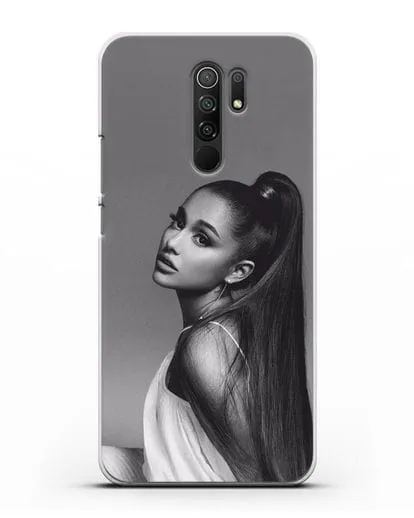 Чехол с фотографией Ariana силиконовый для Xiaomi Redmi 9
