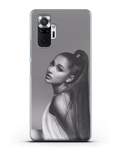 Чехол с фотографией Ariana силиконовый для Xiaomi Redmi Note 10 Pro