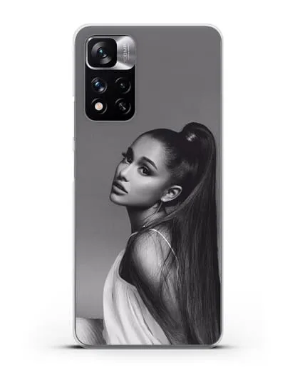 Чехол с фотографией Ariana силиконовый для Xiaomi Redmi Note 11 Pro Plus