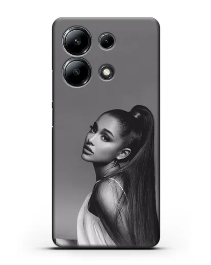 Чехол с фотографией Ariana силиконовый для Xiaomi Redmi Note 13 4G