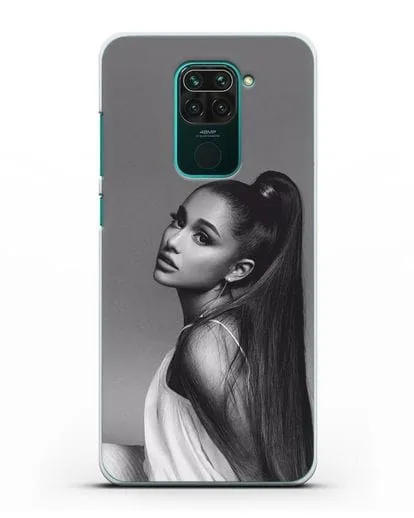 Чехол с фотографией Ariana силиконовый для Xiaomi Redmi Note 9