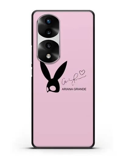 Чехол с подписью Ariana Grande силиконовый для Honor 70 Pro Plus
