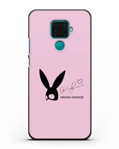 Чехол с подписью Ariana Grande силиконовый для Huawei Mate 30 Lite