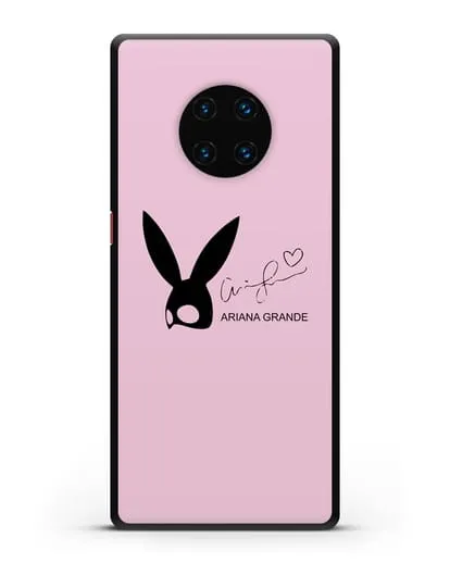 Чехол с подписью Ariana Grande силиконовый для Huawei Mate 30 Pro