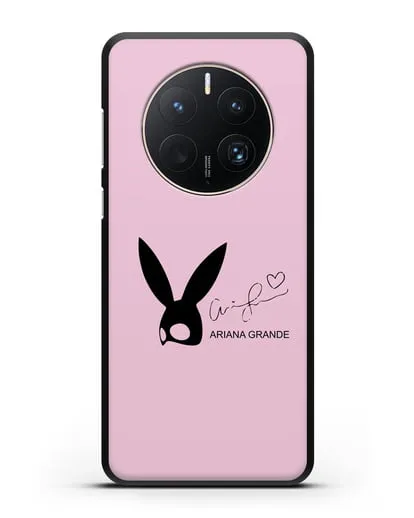 Чехол с подписью Ariana Grande силиконовый для Huawei Mate 50 Pro