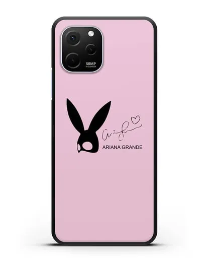 Чехол с подписью Ariana Grande силиконовый для Huawei Nova Y61