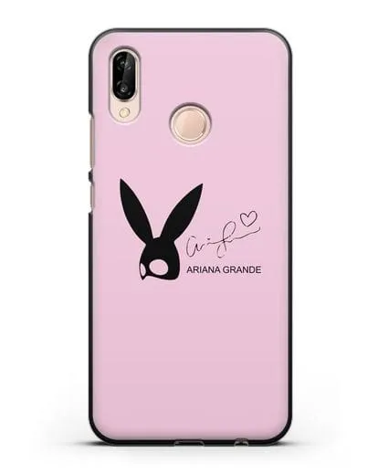 Чехол с подписью Ariana Grande силиконовый для Huawei P20 Lite