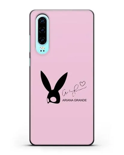 Чехол с подписью Ariana Grande силиконовый для Huawei P30