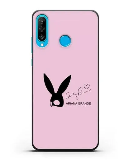 Чехол с подписью Ariana Grande силиконовый для Huawei P30 Lite