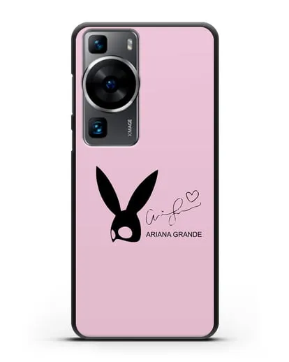 Чехол с подписью Ariana Grande силиконовый для Huawei P60