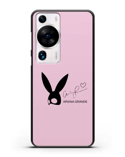 Чехол с подписью Ariana Grande силиконовый для Huawei P60 Pro