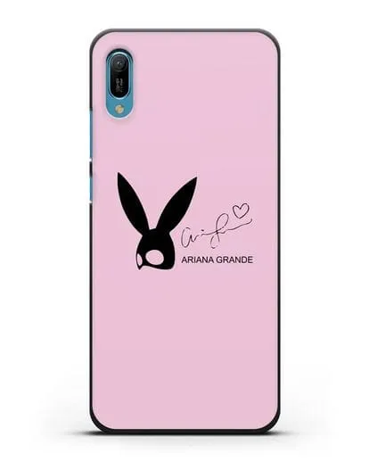 Чехол с подписью Ariana Grande силиконовый для Huawei Y6 2019
