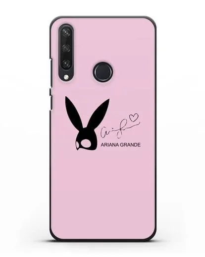 Чехол с подписью Ariana Grande силиконовый для Huawei Y6P