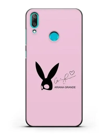 Чехол с подписью Ariana Grande силиконовый для Huawei Y7 2019