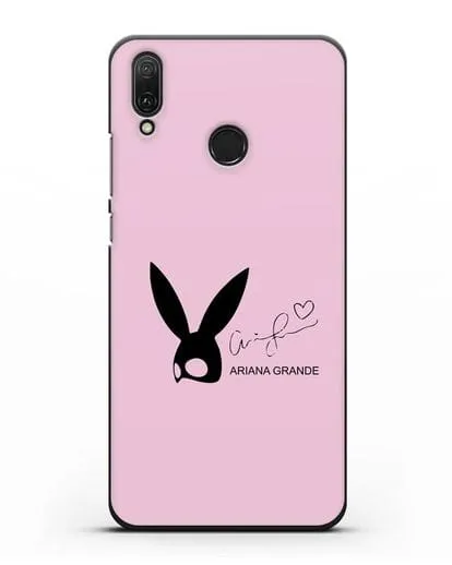 Чехол с подписью Ariana Grande силиконовый для Huawei Y9 2019