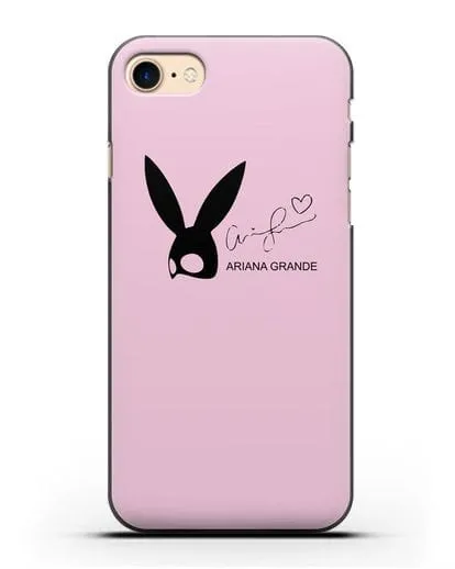 Чехол с подписью Ariana Grande силиконовый для iPhone 7