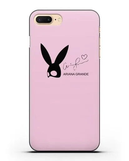 Чехол с подписью Ariana Grande силиконовый для iPhone 8 Plus