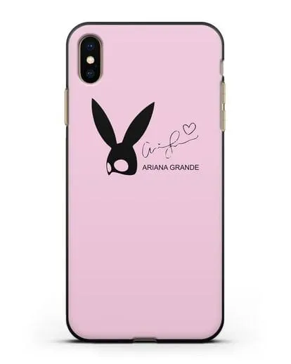 Чехол с подписью Ariana Grande силиконовый для iPhone XS Max
