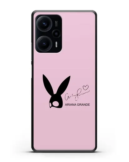 Чехол с подписью Ariana Grande силиконовый для Xiaomi Poco F5