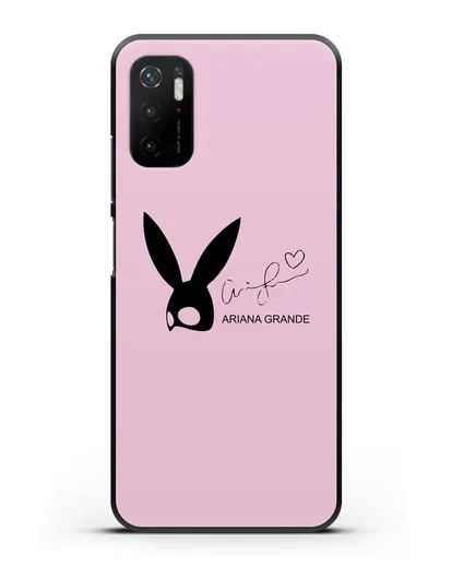 Чехол с подписью Ariana Grande силиконовый для Xiaomi Poco M3 Pro