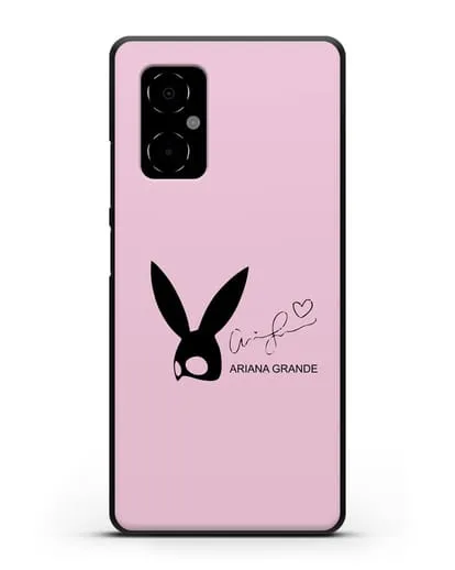 Чехол с подписью Ariana Grande силиконовый для Xiaomi Poco M4 5G
