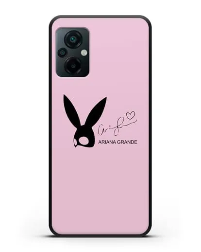 Чехол с подписью Ariana Grande силиконовый для Xiaomi Poco M5